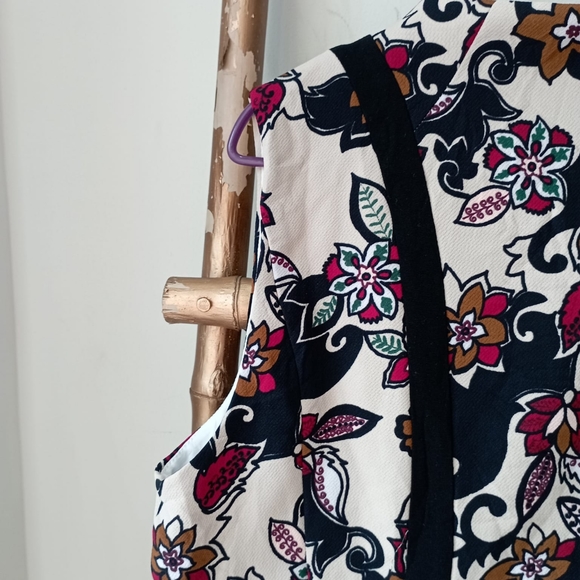 💖💖💖 Cue Australia Peplum Zipped Top - Picture 7 of 12